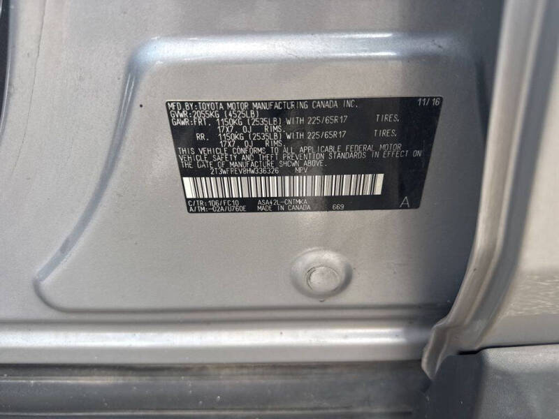 2017 Toyota RAV4 XLE