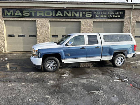 2018 Chevrolet Silverado 1500 for sale at Mastroianni Auto Sales in Palmer MA