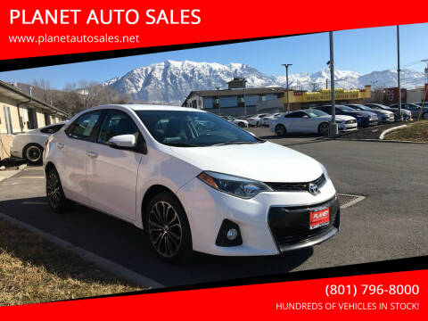 2016 Toyota Corolla for sale at PLANET AUTO SALES in Lindon UT