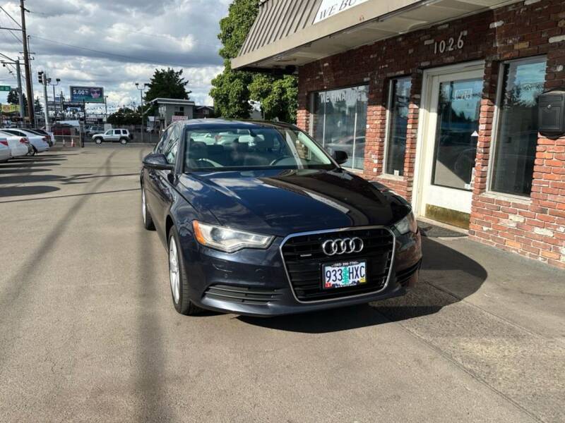 2012 Audi A6 for sale at M&M Auto Sales in Portland OR