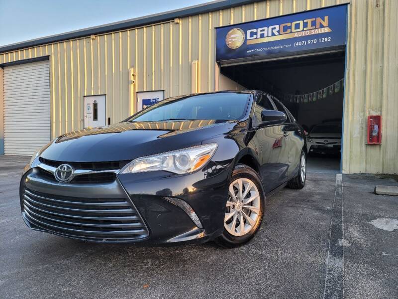 2016 Toyota Camry for sale at Carcoin Auto Sales in Orlando FL