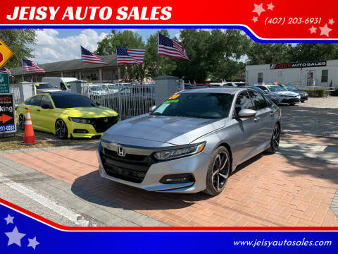 2020 Honda Accord for sale at JEISY AUTO SALES in Orlando FL