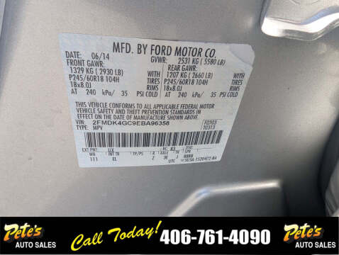 2014 Ford Edge SE