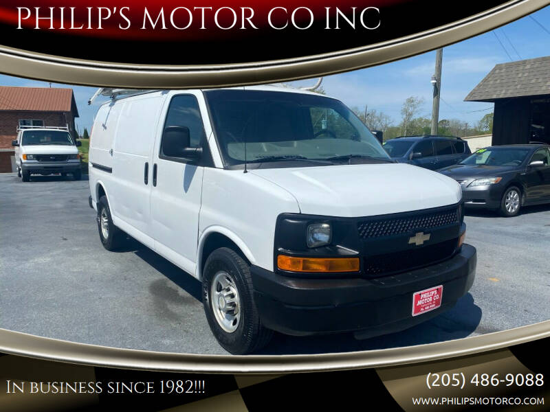 2011 Chevrolet Express for sale at PHILIP'S MOTOR CO INC in Haleyville AL