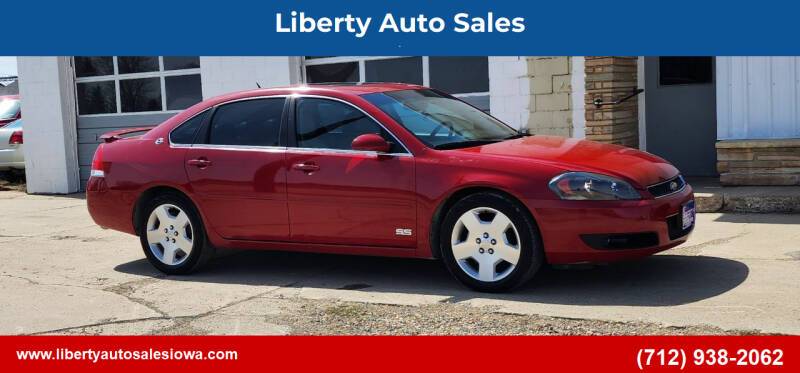 2008 Chevrolet Impala for sale at Liberty Auto Sales in Merrill IA