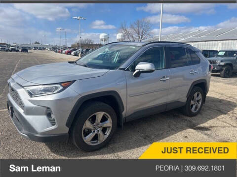 2020 Toyota RAV4 Hybrid for sale at Sam Leman Chrysler Jeep Dodge of Peoria in Peoria IL