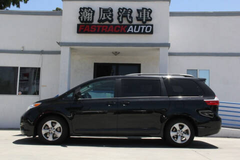 2017 Toyota Sienna for sale at Fastrack Auto Inc in Rosemead CA