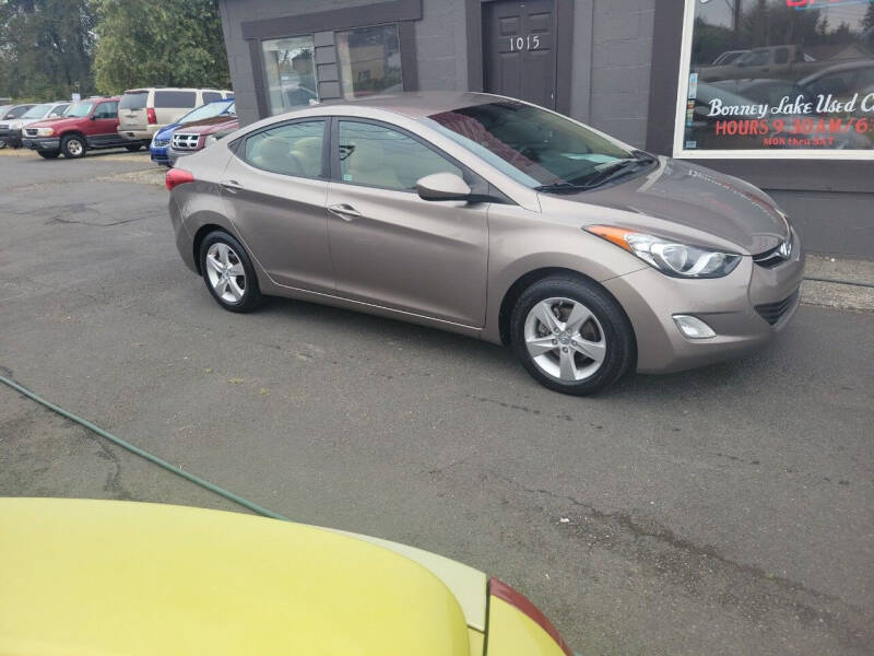 2012 Hyundai Elantra for sale at Bonney Lake Used Cars in Puyallup WA