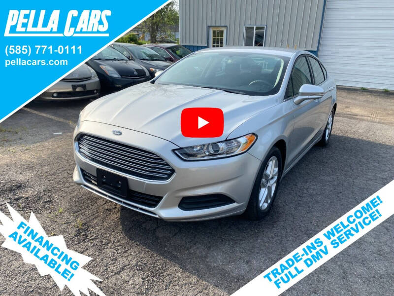 2016 Ford Fusion for sale at Pella Cars LLC in Brockport NY