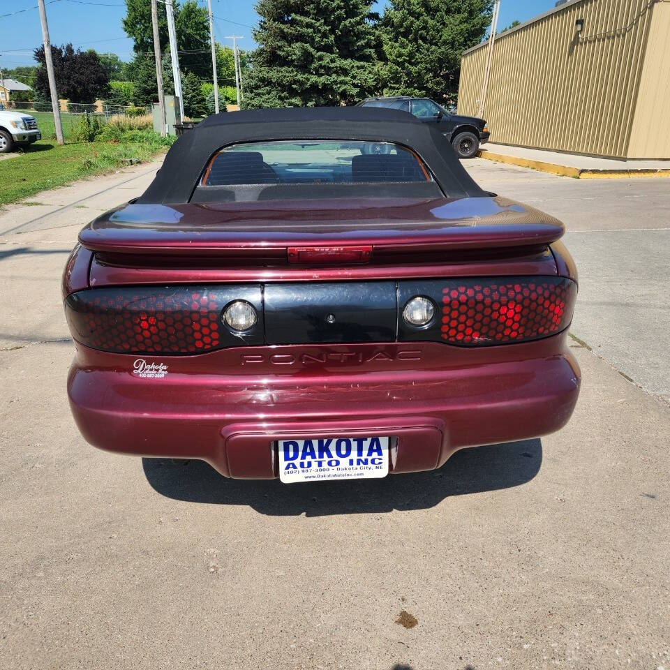 2001 Pontiac Firebird for sale at Dakota Auto Inc in Dakota City, NE