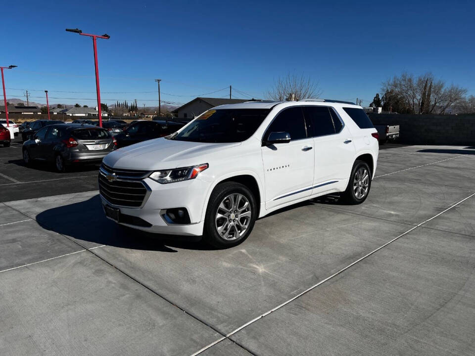 2018 Chevrolet Traverse for sale at Magic Auto Sales in Hesperia, CA