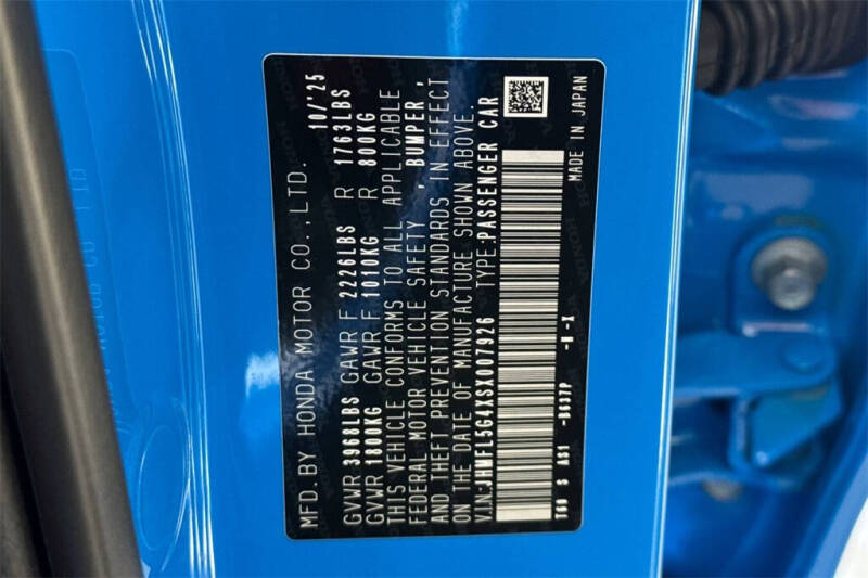 2025 Honda Civic Type R