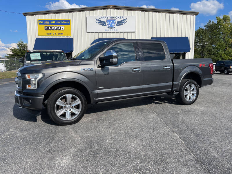 2016 Ford F-150 for sale at Larry Whicker Motors in Kernersville NC