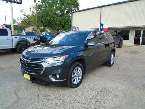 2019 Chevrolet Traverse for sale at Campos Trucks & SUVs, Inc. in Houston TX