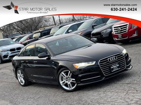 2016 Audi A6 for sale at Star Motor Sales in Downers Grove IL