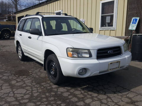 2005 Subaru Forester for sale at GLOVECARS.COM LLC in Johnstown NY