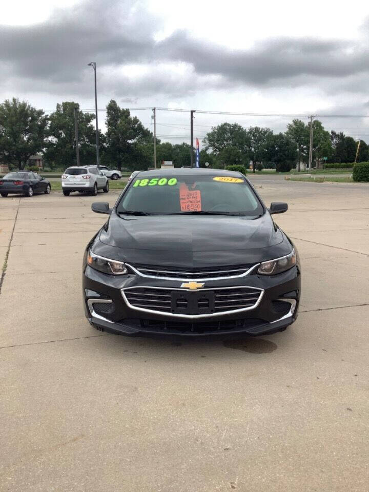 2017 Chevrolet Malibu for sale at All American Automotive #2, Inc in Wichita, KS