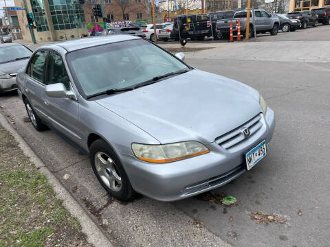2001 Honda Accord for sale at Time Motor Sales in Minneapolis MN