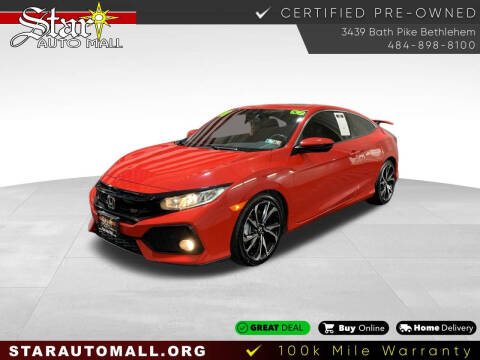 2018 Honda Civic for sale at STAR AUTO MALL 512 in Bethlehem PA