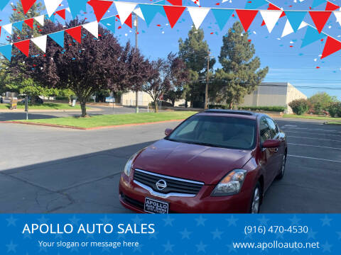 2008 Nissan Altima for sale at APOLLO AUTO SALES in Sacramento CA