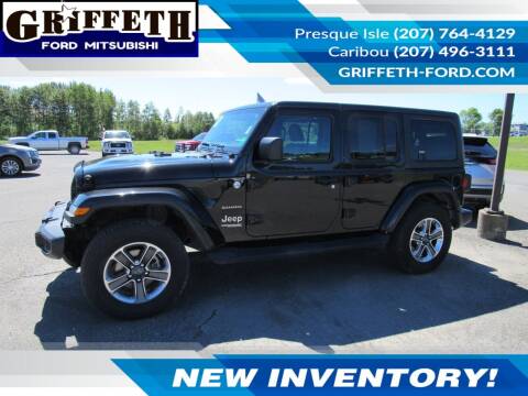 2018 Jeep Wrangler Unlimited for sale at Griffeth Mitsubishi - Pre-owned in Caribou ME