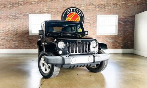 2015 Jeep Wrangler Unlimited for sale at Atlanta Auto Brokers in Marietta GA