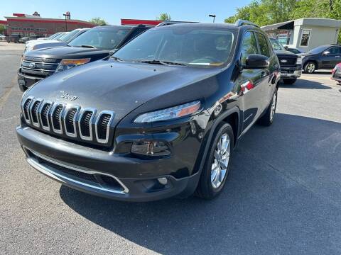 2016 Jeep Cherokee for sale at BRYANT AUTO SALES in Bryant AR