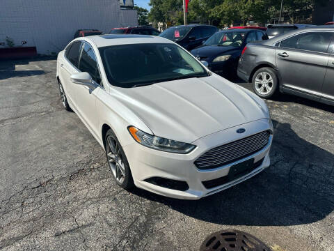 2014 Ford Fusion for sale at BADGER LEASE & AUTO SALES INC in West Allis WI