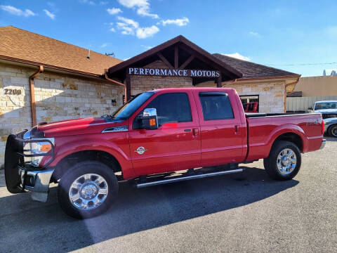 2012 Ford F-250 Super Duty for sale at Performance Motors Killeen Second Chance in Killeen TX