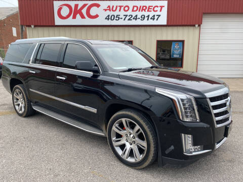 2015 Cadillac Escalade ESV for sale at OKC Auto Direct, LLC in Oklahoma City OK