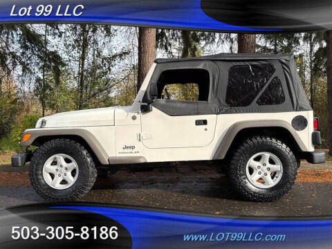 2005 Jeep Wrangler for sale at LOT 99 LLC in Milwaukie OR