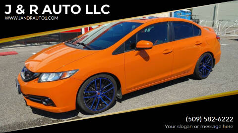 2014 Honda Civic for sale at J & R AUTO LLC in Kennewick WA