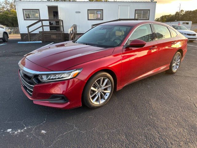 2021 Honda Accord for sale at Fast Financial Auto Mall in Lakeland, FL