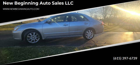 2006 Honda Accord for sale at New Beginning Auto Sales LLC in Lebanon TN