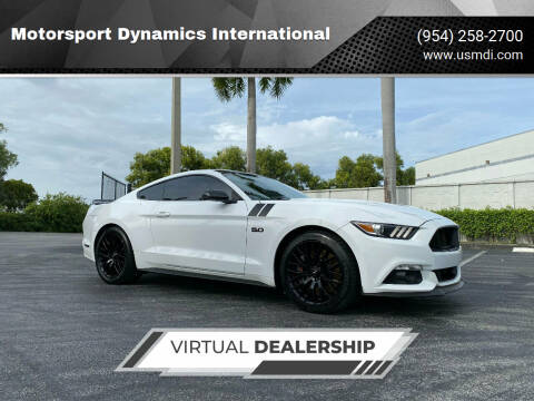 2015 Ford Mustang for sale at Motorsport Dynamics International in Pompano Beach FL