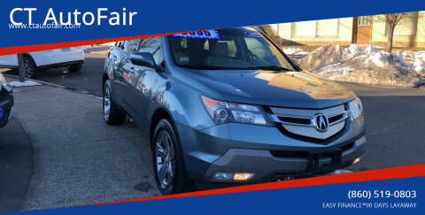 2007 Acura MDX for sale at CT AutoFair in West Hartford CT