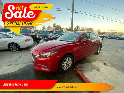 2018 Mazda MAZDA3 for sale at Cherokee Auto Sales in Acworth GA