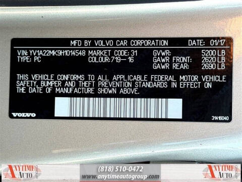 2017 Volvo S90 T6 Momentum