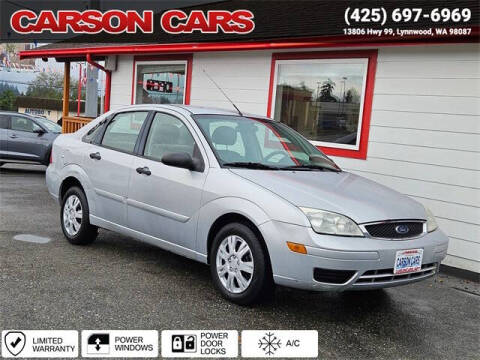 2007 Ford Focus for sale at Carson Cars in Lynnwood WA