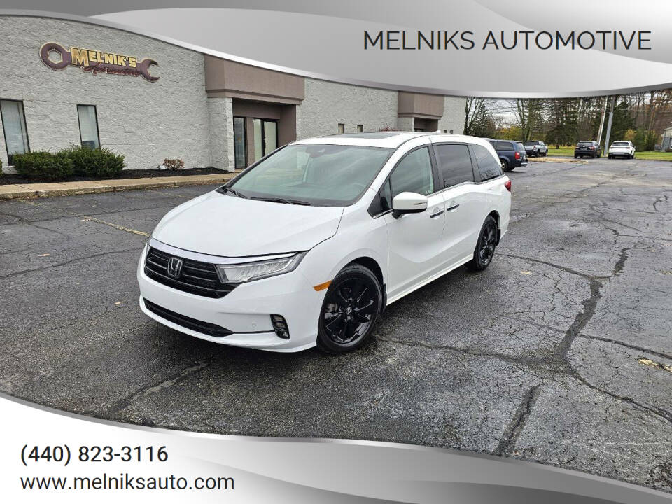 2022 Honda Odyssey for sale at Melniks Automotive in Berea, OH