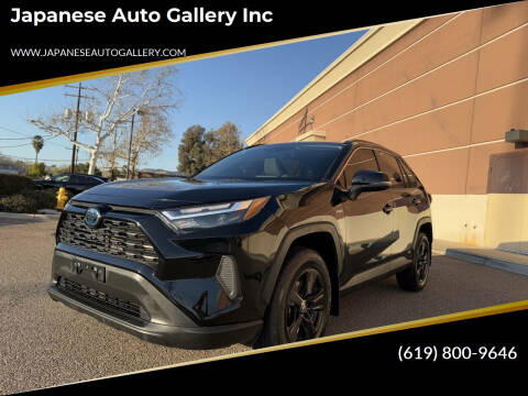 2022 Toyota RAV4 Hybrid for sale at Japanese Auto Gallery Inc in Santee CA