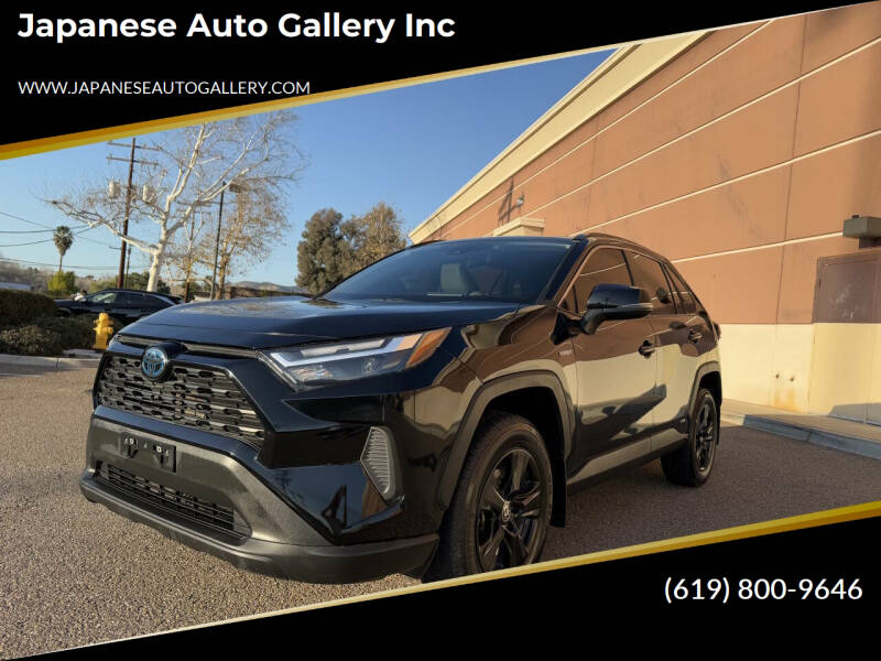 2022 Toyota RAV4 Hybrid for sale at Japanese Auto Gallery Inc in Santee CA
