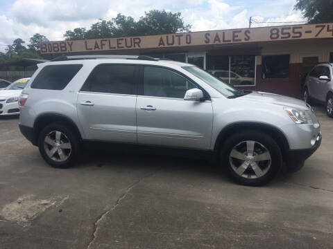 2012 GMC Acadia for sale at Bobby Lafleur Auto Sales in Lake Charles LA