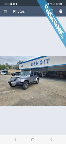 2016 Jeep Wrangler Unlimited for sale at Benoit Wheelmart in Leesville LA
