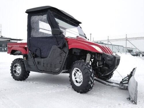 2019 500cc UTV With Snow Plow UTV Ranch Pony Snow Blaster
