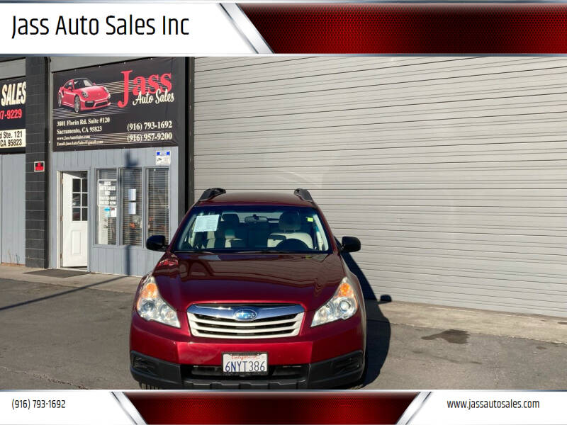 2011 Subaru Outback for sale at Jass Auto Sales Inc in Sacramento CA