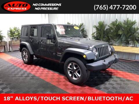 2017 Jeep Wrangler Unlimited for sale at Auto Express in Lafayette IN