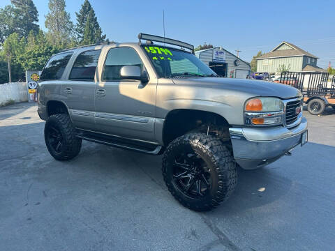 2003 GMC Yukon for sale at 3 BOYS CLASSIC TOWING and Auto Sales in Grants Pass OR