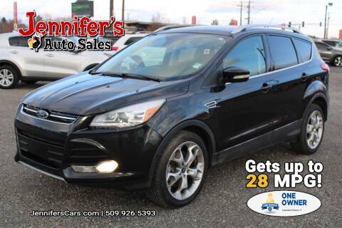 2015 Ford Escape for sale at Jennifer's Auto Sales in Spokane Valley WA
