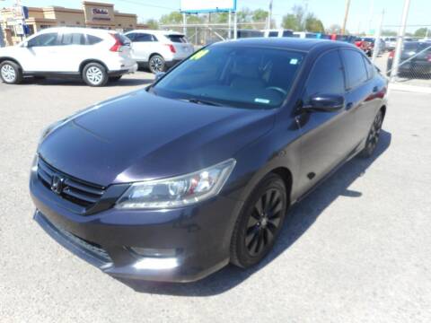 2014 Honda Accord for sale at AUGE'S SALES AND SERVICE in Belen NM
